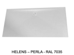 Receveur de douche, avec position évacuation à vingt centimètre du bord, L. 180 à 200 x l. 65 à 100 cm, résine pleine masse anti glissante PN24, Garantie 5 ans, Livraison offerte